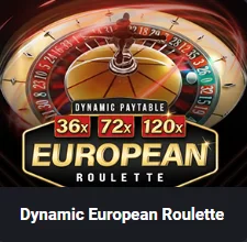 Dynamic European Roulette