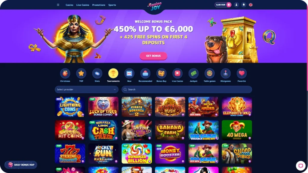 Casino Joy Tournaments